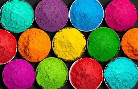 No. 5 Pigment Powder, with its vibrant colors, is suitable for painting and craft projects.