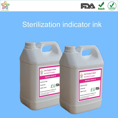 Индикаторные чернила для стерилизации | чернила с изменением цвета