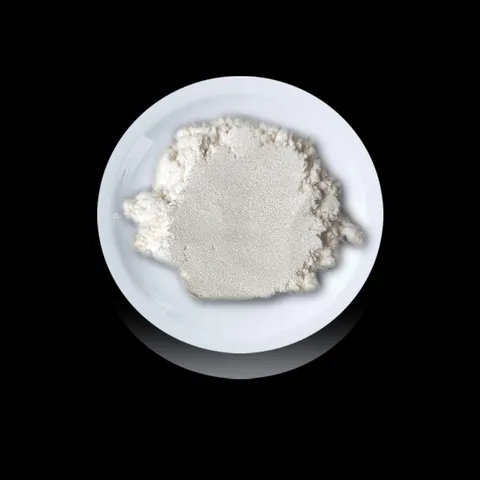 White Pearlescent Pigment 7002 Crystal Bright Pearl Powder 10-60um High-Purity Synthetic Mica for Paint Raw Materials