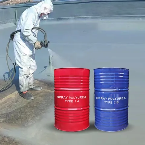热喷聚脲防水涂层，快速固化，无缝，柔韧且耐用