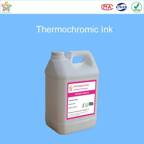 Thermochromic Ink-Color Changing Ink-screen printing ink with unique temperature-sensitive properties