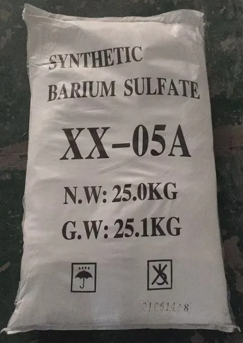Nano precipitated barium sulfate