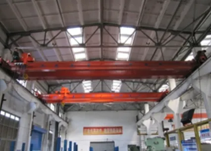 Electric double girder crane