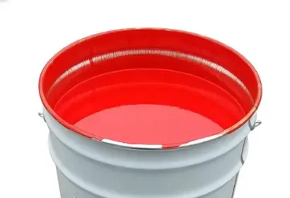 Manufacturer supplies orange paper ink with a gravure printing fineness of 15&mu;m and an ink viscosity of 60 seconds