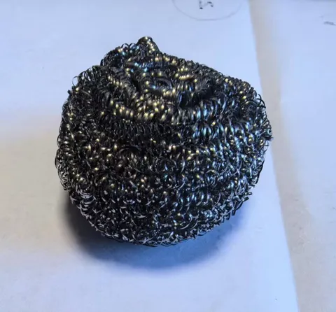 Premium Stainless Steel Scouring Pad for Tough Grease Removal