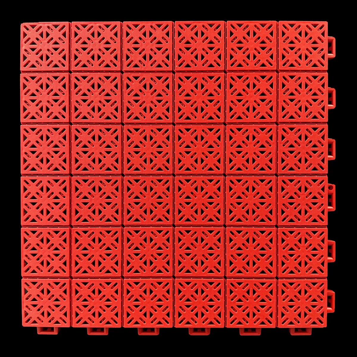 Lucky wide rice soft connection soft plastic sports floor