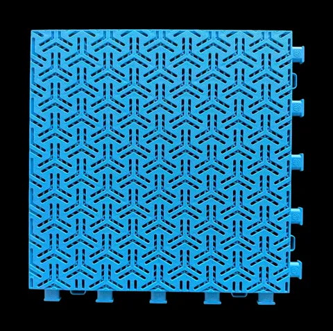 Herringbone Soft Plastic Sports Flooring