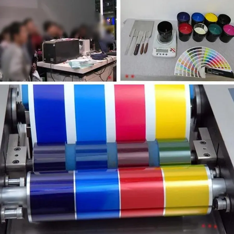 Silvery Hongtu Brand HT-105 Environmental Friendly Regular Compound Printing Ink - High-Quality Silvery Ink for Eco-Friendly Printing