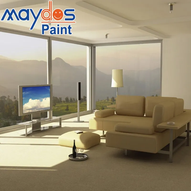 Eco-Friendly Interior Wall Paint Raw Material Low Voc Styrene Acrylic Polymer Emulsion