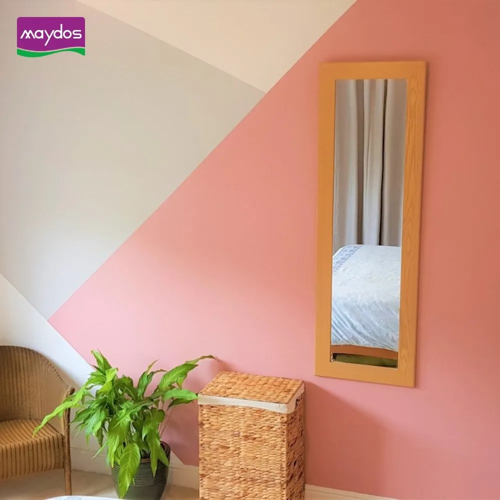 Eco-Friendly Interior Wall Paint Raw Material Low Voc Styrene Acrylic Polymer Emulsion