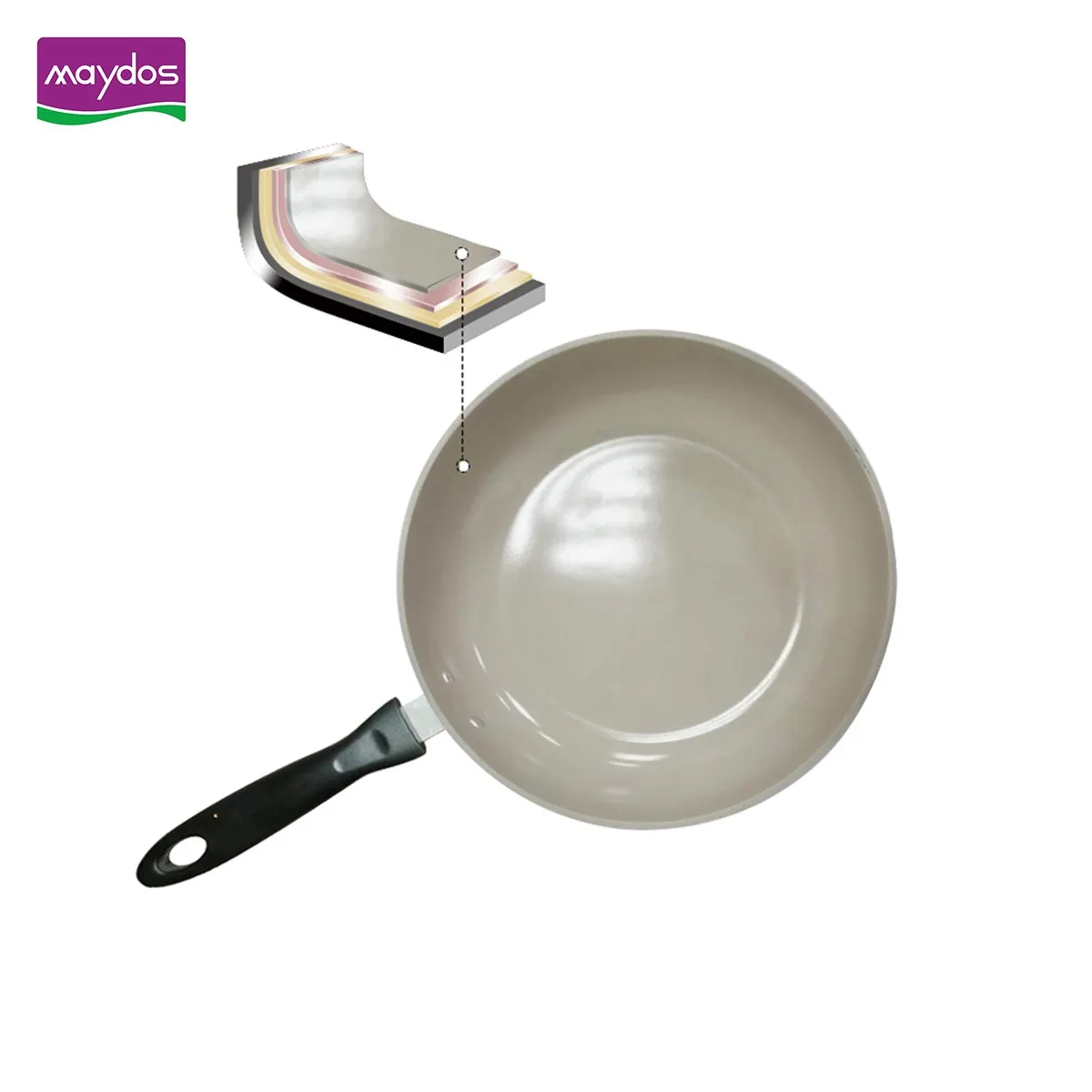 Healthy Ceramic Coating Liquid for Cookware High Temperature Spray Paint PTFE Coating for Fry Pan Spray Paint