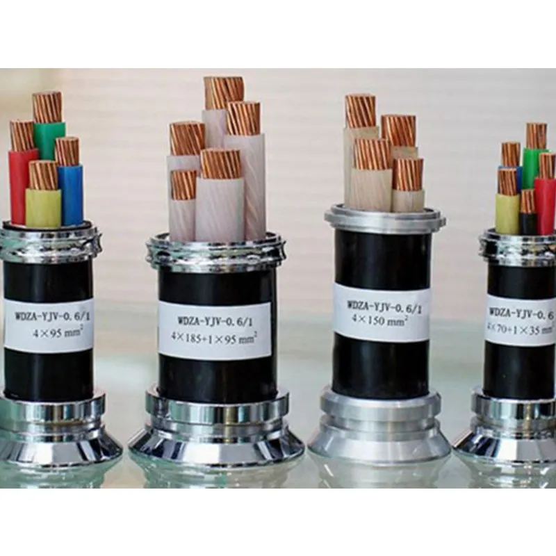 Cable de alimentaci&oacute;n con aislamiento de PVC con n&uacute;cleo de cobre resistente al fuego (serie ZR-YJV)