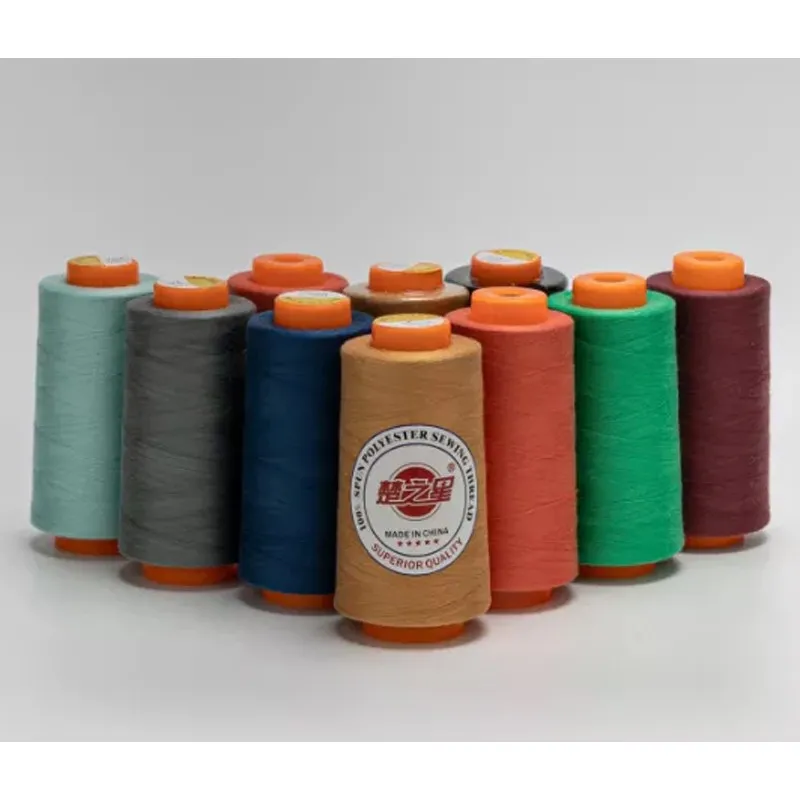 100% Polyester Core Spun Yarn 12/2 16/2 28/2 Poly Poly Core Spun Yarn