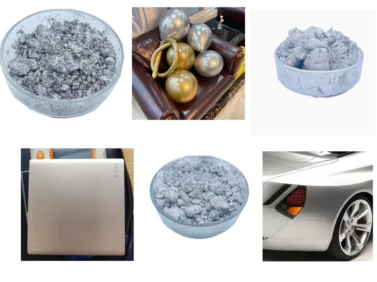 low VOC silver pigment water based alumininum paste for metallic paint ,plastic coating 