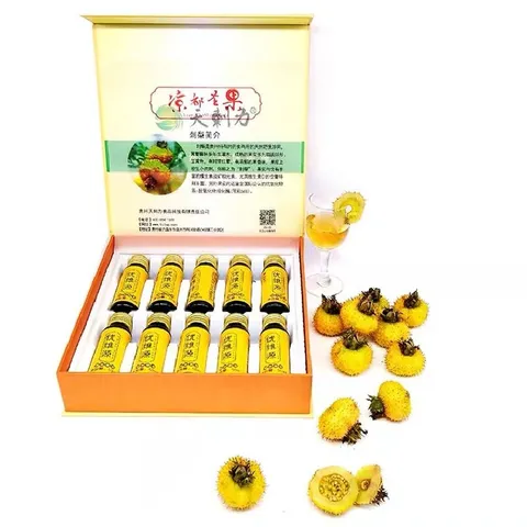 Refined sea buckthorn juice gift box