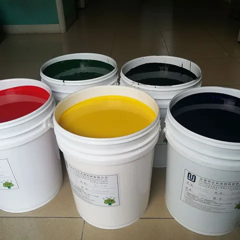 Plastic surface printing ink
