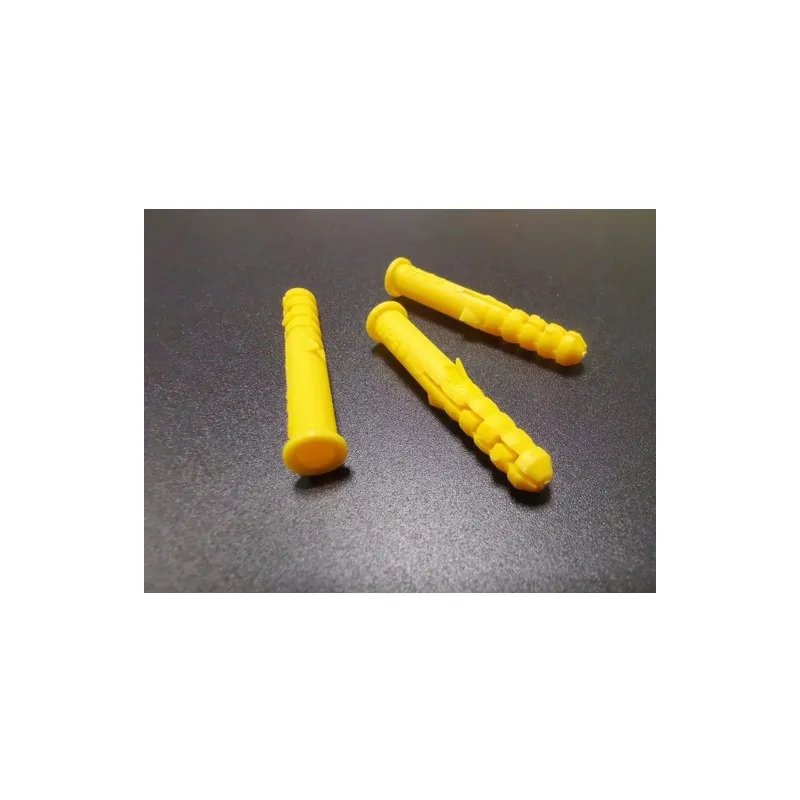 Plastic Nylon Wall Plug Expansion Anchor Expansion Pipe Anchor with Carbon Steel Stainless Steel Screw