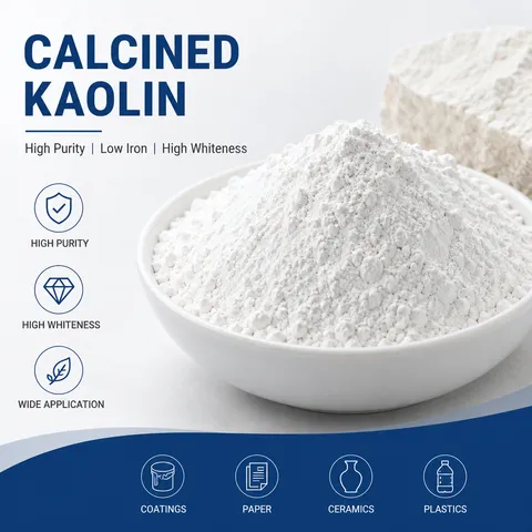 High-Purity Calcined Kaolin Powder for Industrial Applications