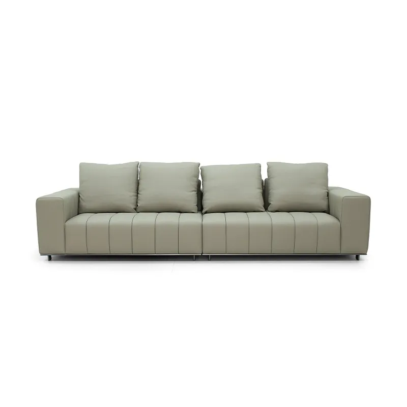 Piano key sofa-Fashionable and popular minimalist sofa with multi-module combination design is suitable for a variety of mansion spaces.