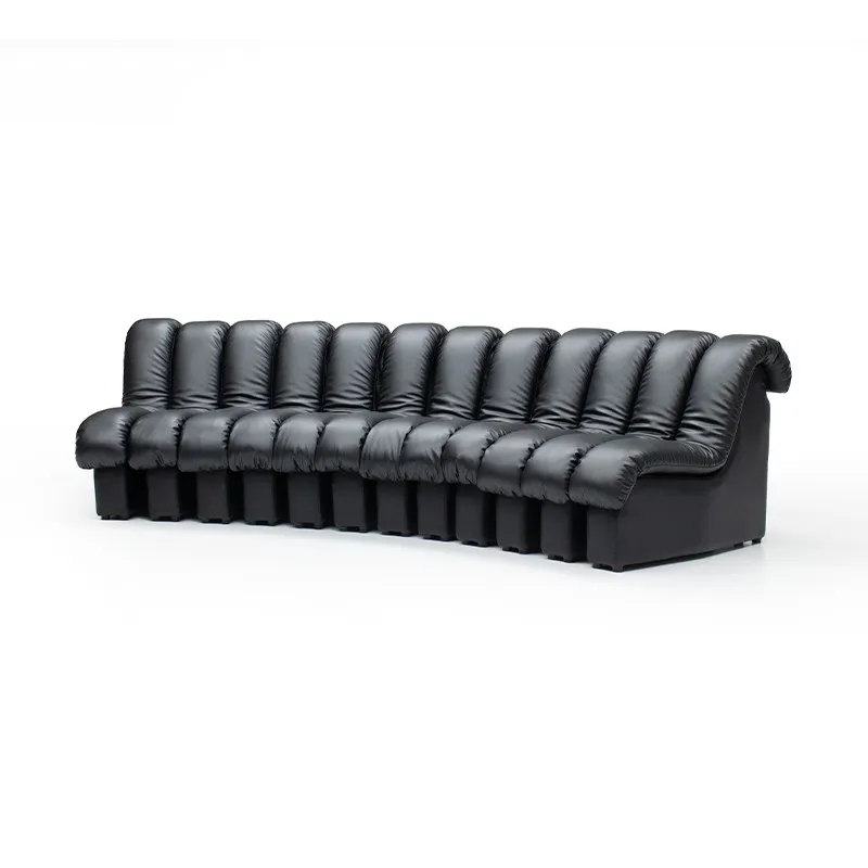 Serpentine sofa-modern sofa with multi-module combination, suitable for large-sized apartment.
