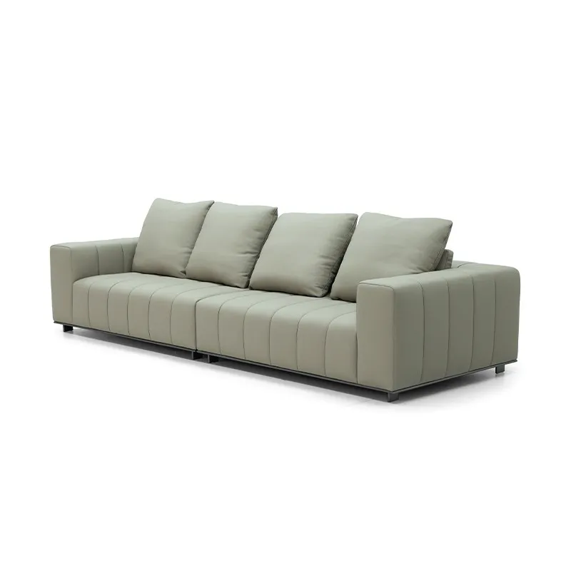 Piano key sofa-Fashionable and popular minimalist sofa with multi-module combination design is suitable for a variety of mansion spaces.
