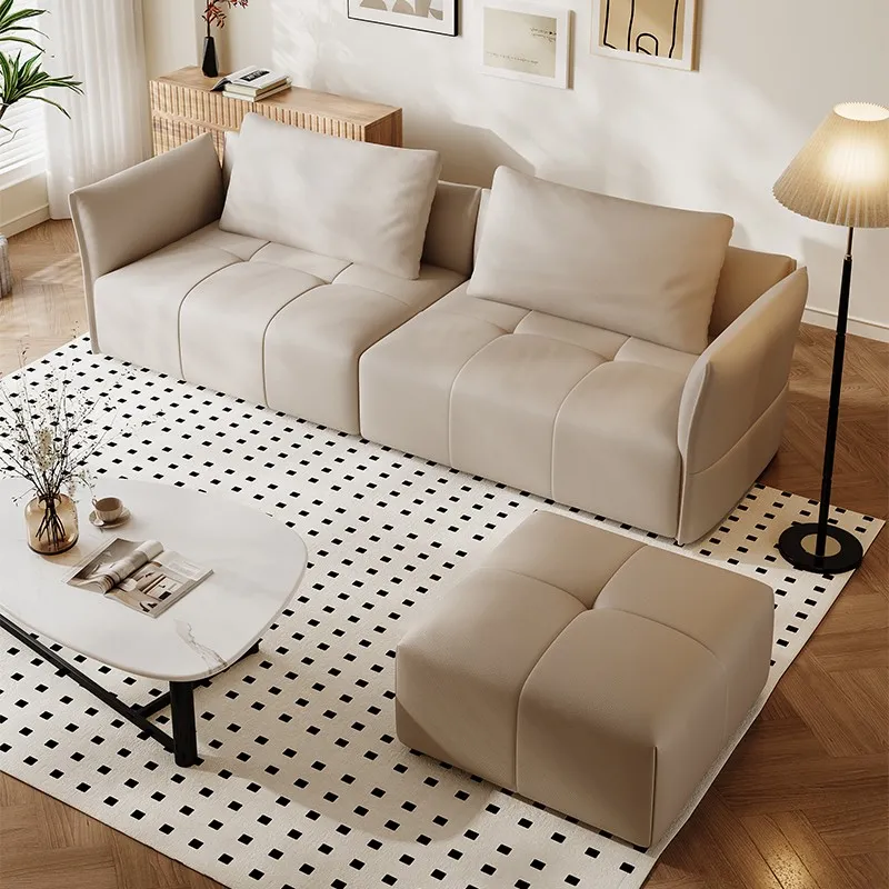 Chestnut sofa-Stylish and Simple Minimalist Sofa