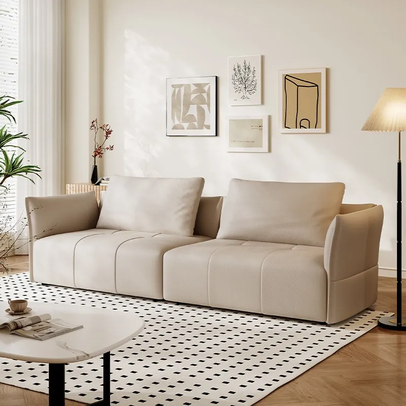 Chestnut sofa-Stylish and Simple Minimalist Sofa