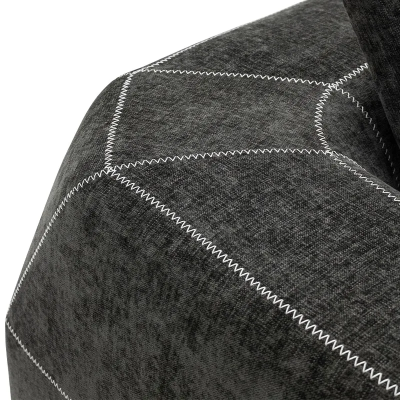 Baseball Sofa-Geometric Simplicity