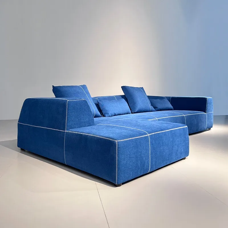 Baseball Sofa-Geometric Simplicity