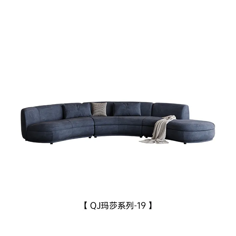 Arc-shaped sofa-Italian-Modern Sleekluxurydesign