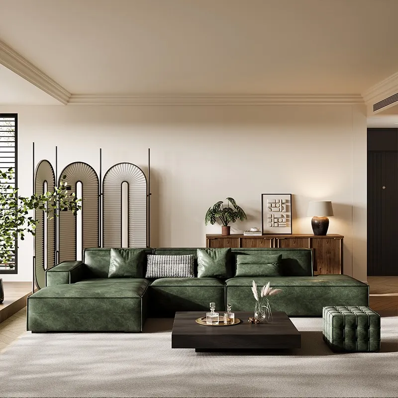 Tofu-block sofa-Minimalist Module Combination