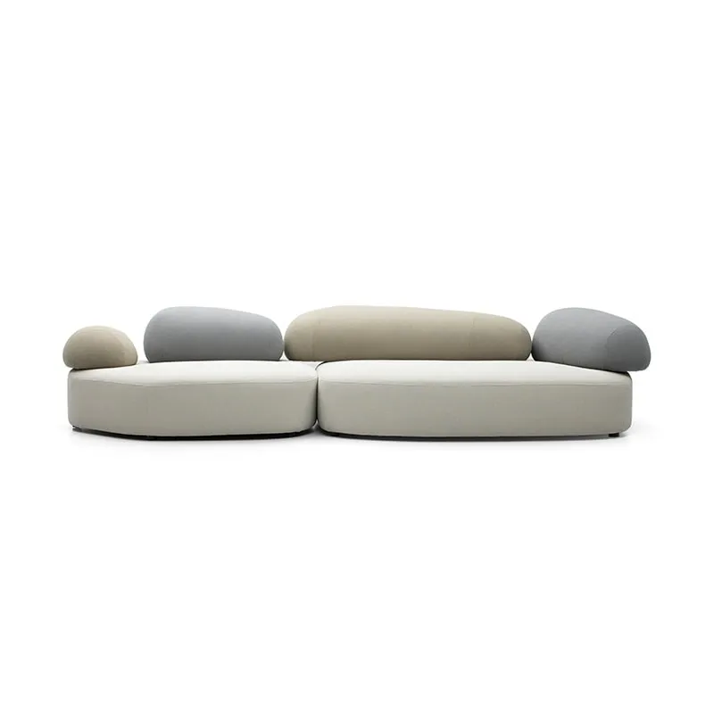 Gravel sofa-Mid-Minimalist contemporary modular sofa