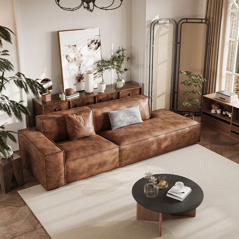 Tofu-block sofa-Minimalist Module Combination