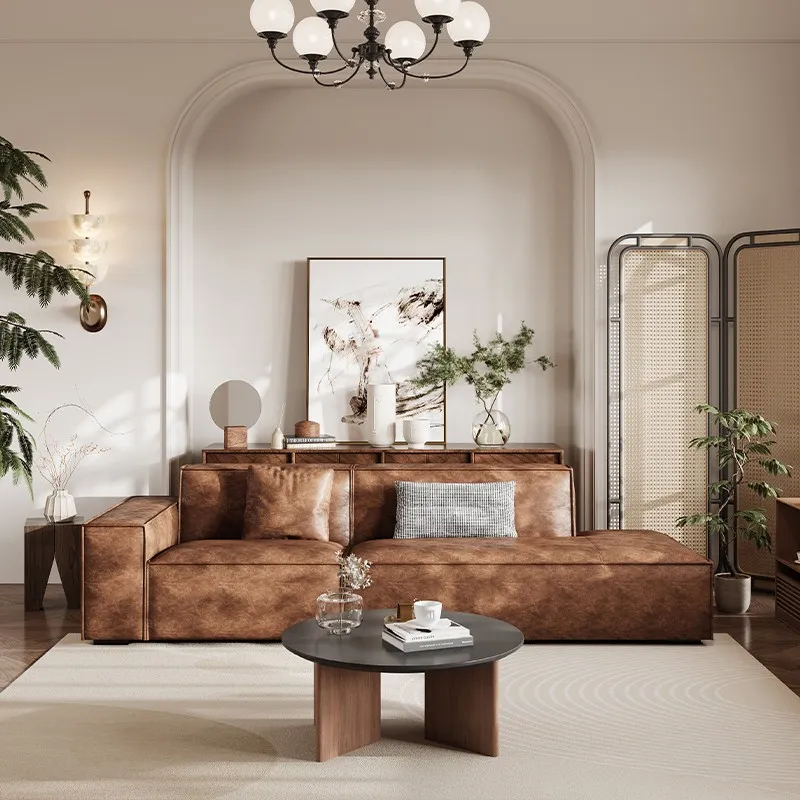 Tofu-block sofa-Minimalist Module Combination