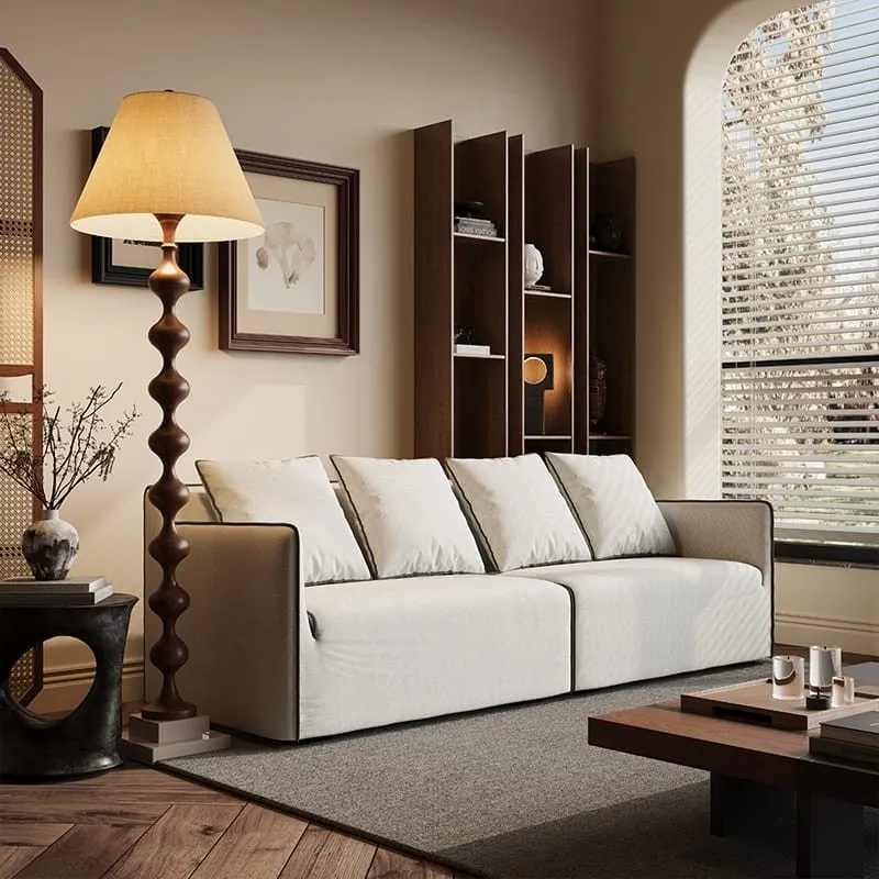 Anno Sofa-Comfortable and soft linen sofa