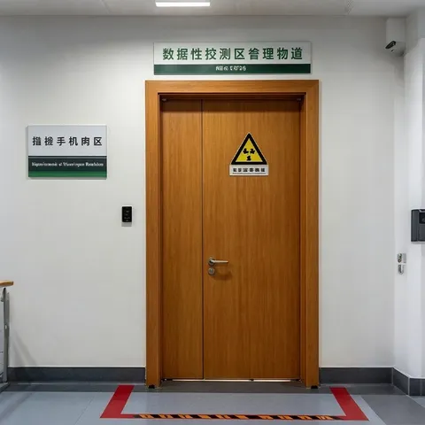 Manual double-opening safety door (Model: HK-FSPS)