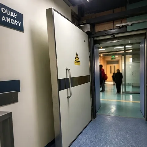 HK-FZPZ Neutron-Protected Swing Door for Radiotherapy Rooms and Industrial Shielding