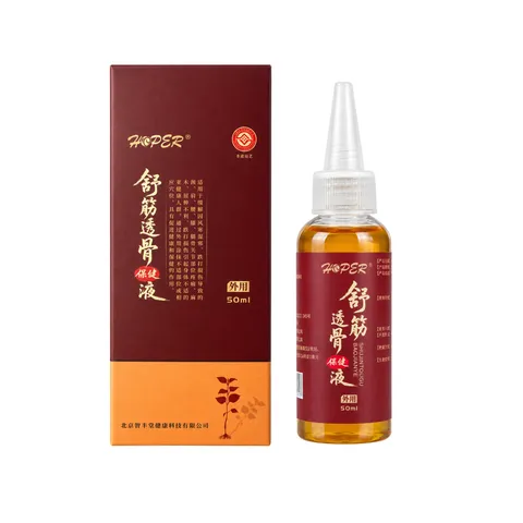 Shujin Tougu Health Solution &ndash; Relaxes muscles and tendons, promotes circulation, reduces swelling, and relieves pain.