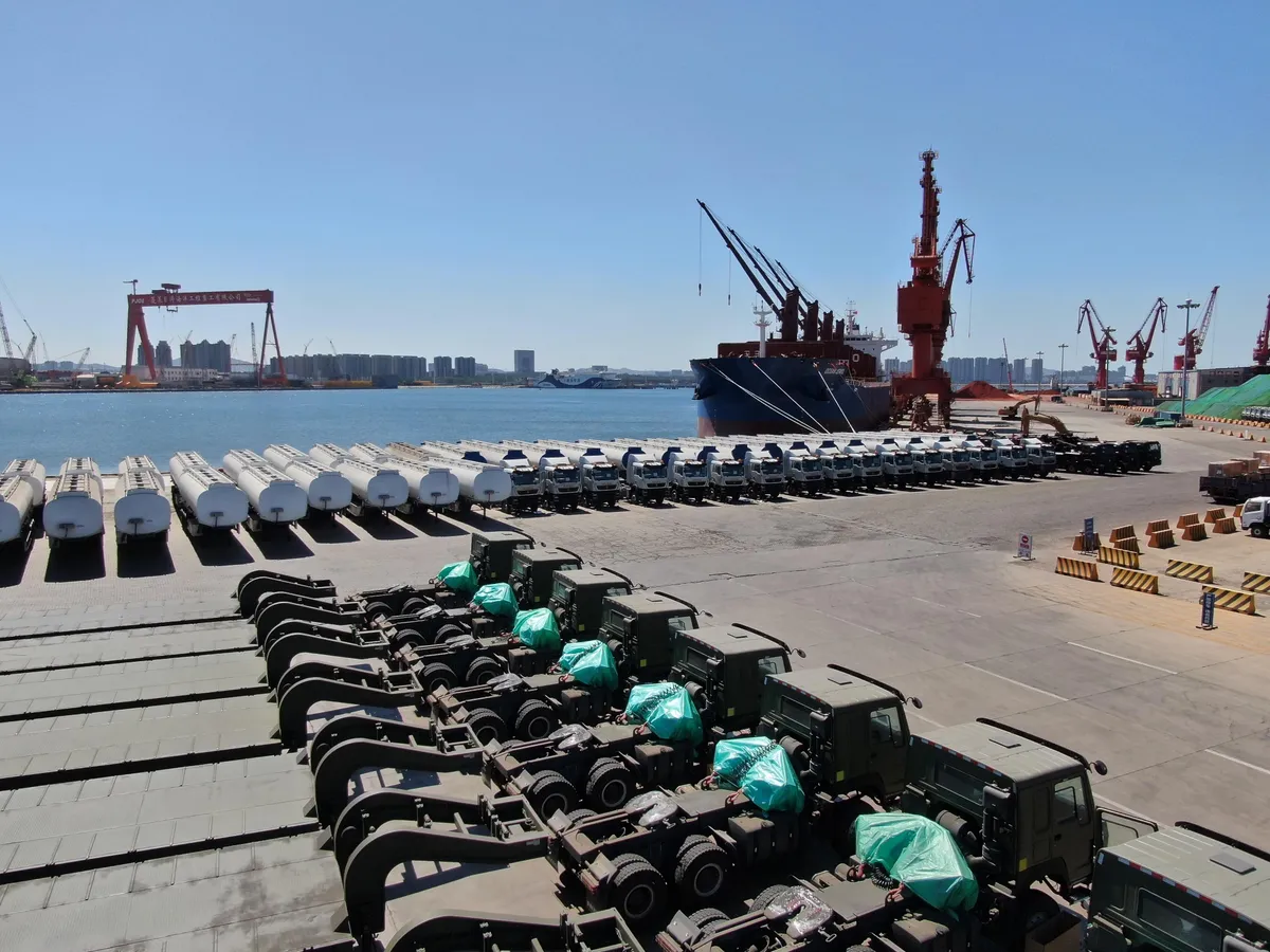 Nueva Ruta de Carga en Yantai Port: De Penglai a Senegal Fortaleciendo los V&iacute;nculos con &Aacute;frica Occidental