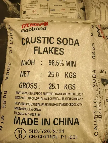 Industrial Grade 99% Caustic Soda Pearl Flakes Solid Sodium Hydroxide Naoh