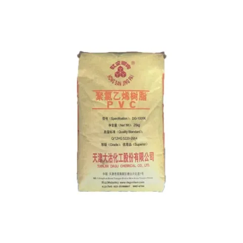 Dg-1000 Chemical Polyvinyl Chloride Resin PVC Resin