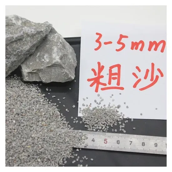 Low Iron Limestone Sand for Concrete Aggregate