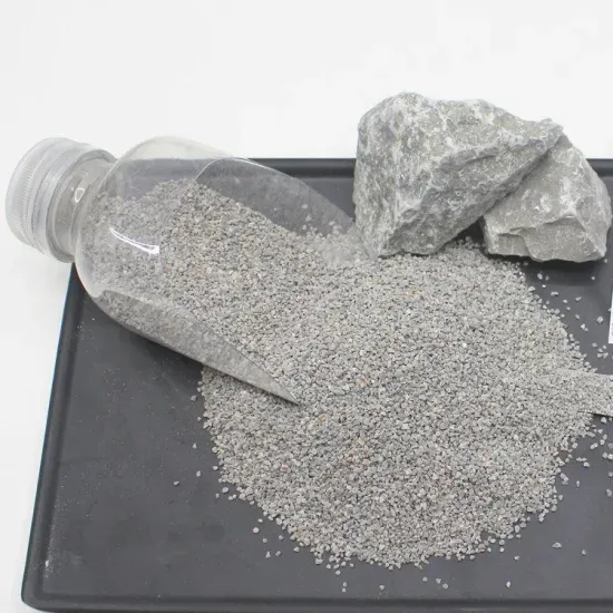 Low Iron Low Fe2o3 Limestone sand for Glass Making