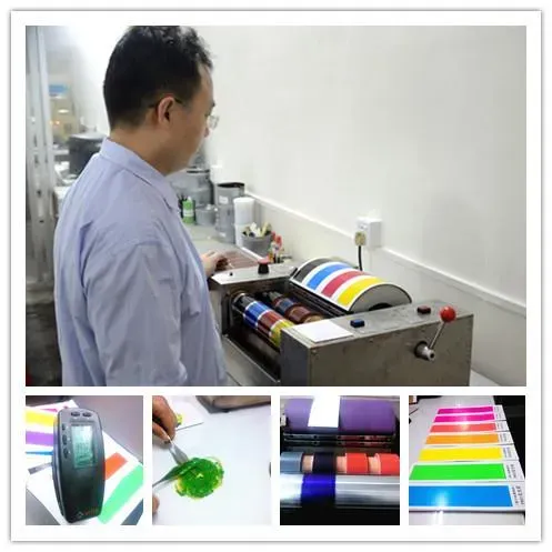 Water Based Ink for PVC Heat Shrinkable Films Printing