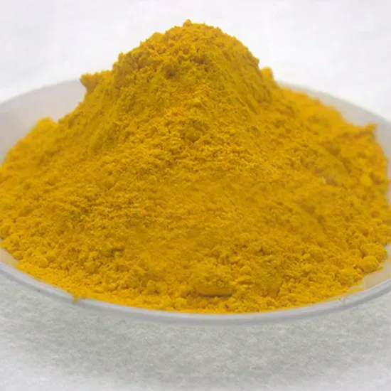 Yellow Organic Pigment Coating for Ceramic