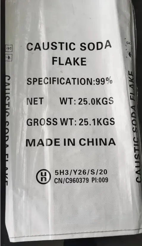 Caustic Industrial Grade White Flaky Solid 99% Naoh Soda Flakes