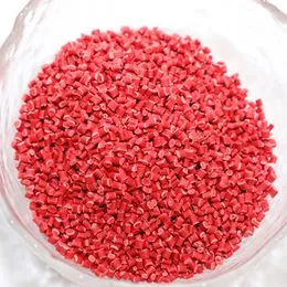 Red Color Recycled Polypropylene Pellets for Injection Molding Household Utility Items