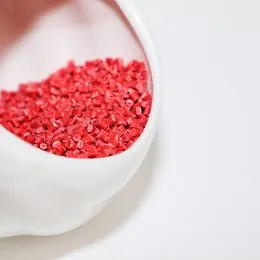 Colored Recycled Polypropylene Pellets for Injection Molded Plastic Furniture and Containers