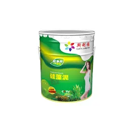 White 5L Diatom Mud for Coating Painting - High Coverage for Interior and Exterior Surfaces