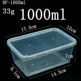 Boîte carrée épaissie 1000ML